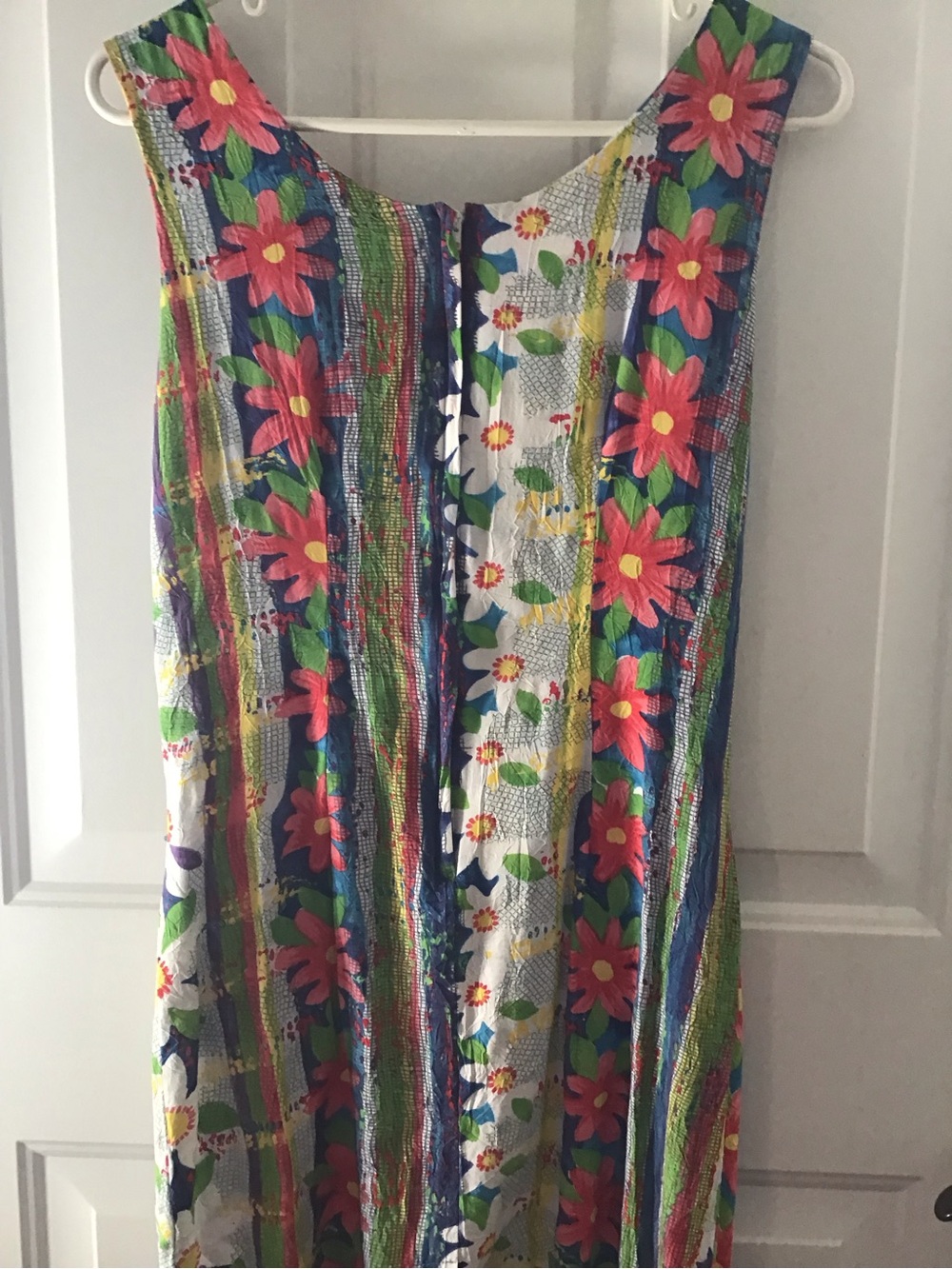 Jams World Bright Floral A-Line Skirt in Pink, Blue, Green